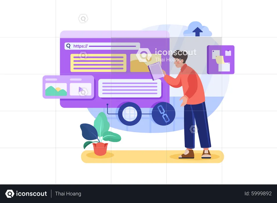 Web Link  Illustration