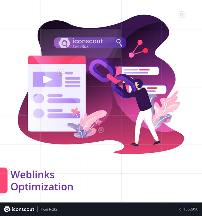 Web links Optimization  Illustration