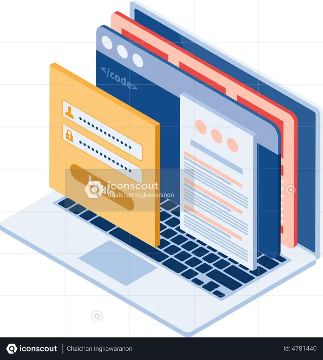 Web Login security  Illustration