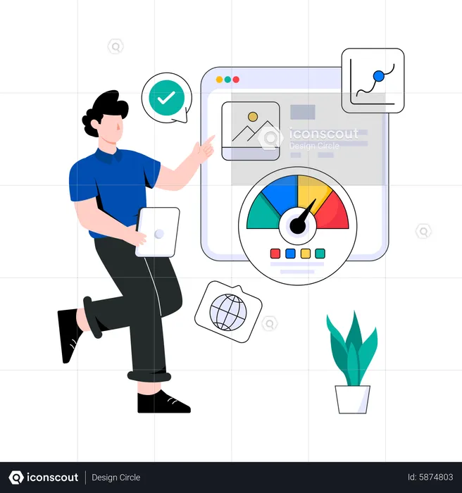 Web Performance  Illustration