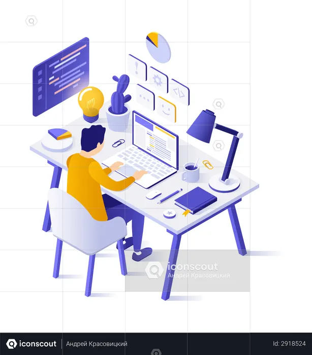 Web programming  Illustration