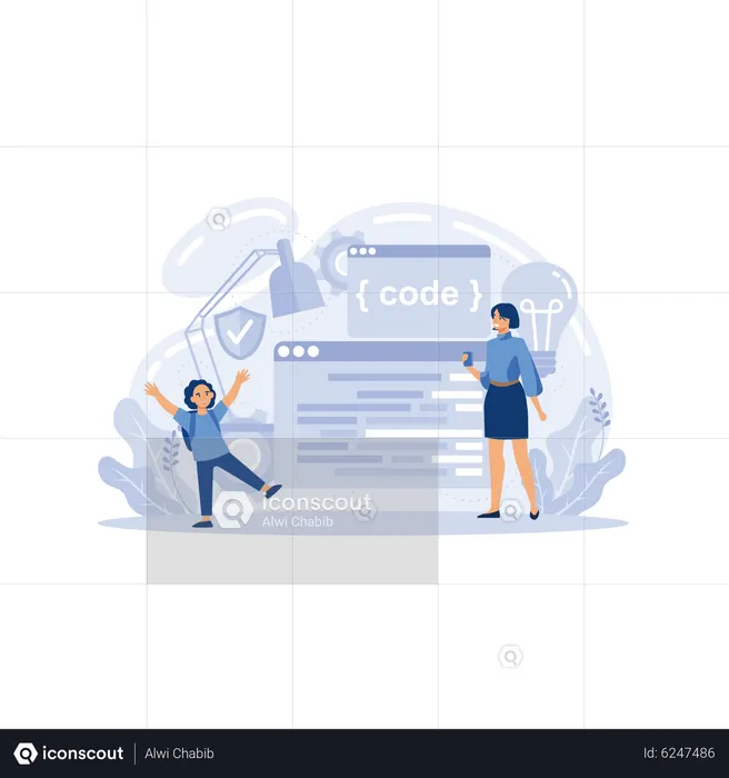 Web Programming  Illustration
