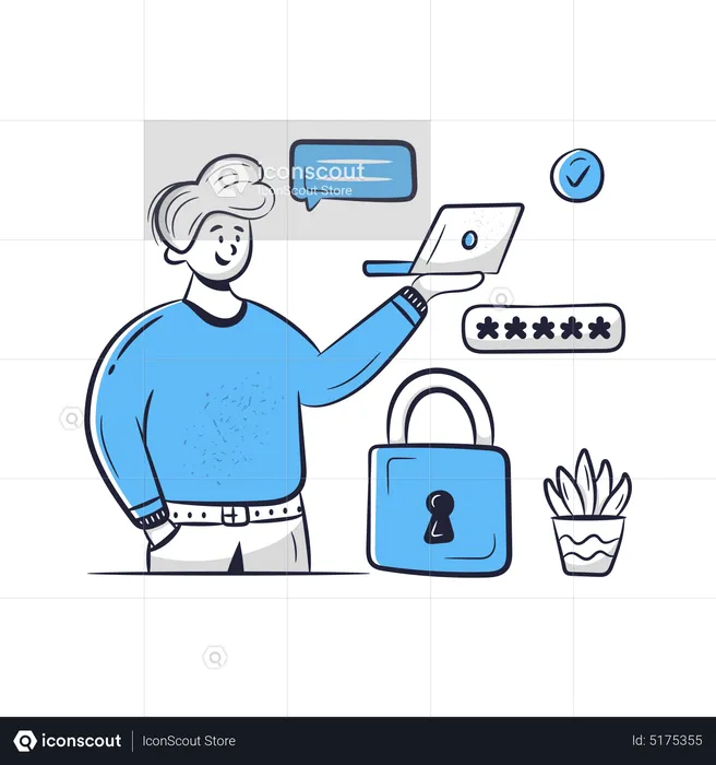 Web Security  Illustration