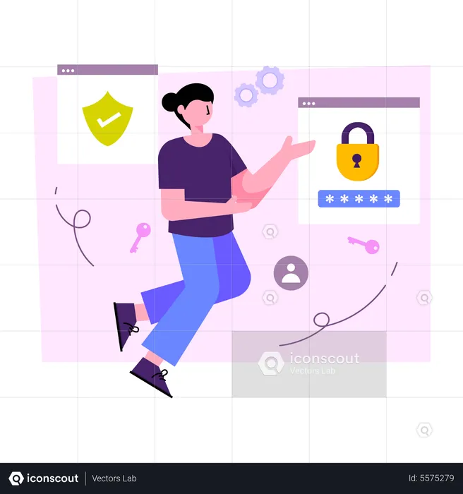 Web Security  Illustration