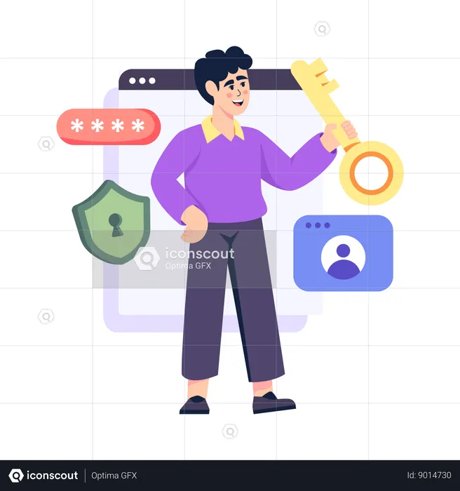 Web Security  Illustration