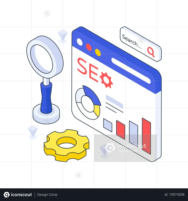 Web Seo  Illustration