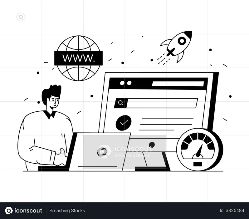 Web testing  Illustration