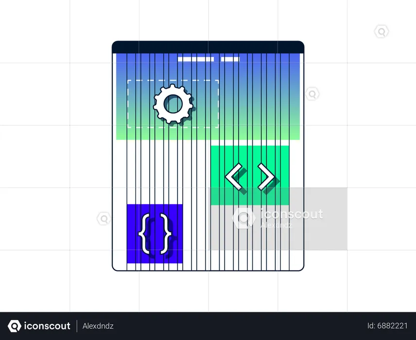 Website development  Illustration