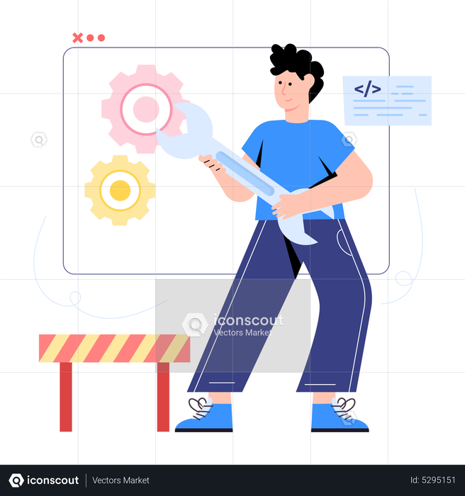 Best Premium Website Under Development Illustration download in PNG ...