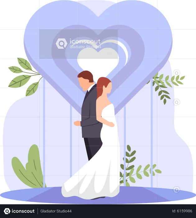 Wedding Ceremony  Illustration