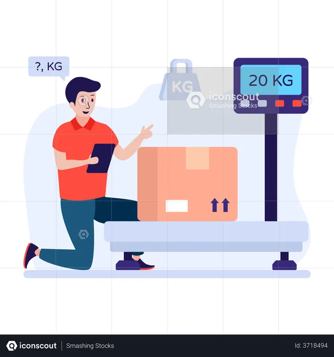 Weight Scale  Illustration