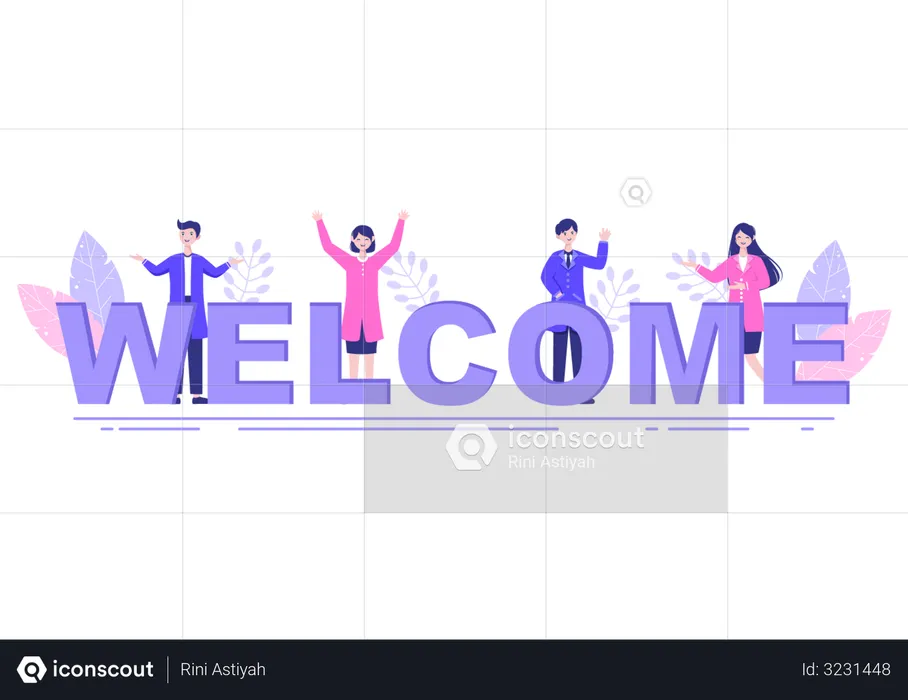 Welcome  Illustration