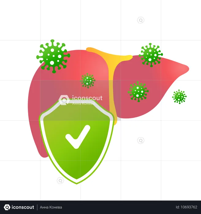 Welt-Hepatitis-Tag  Illustration