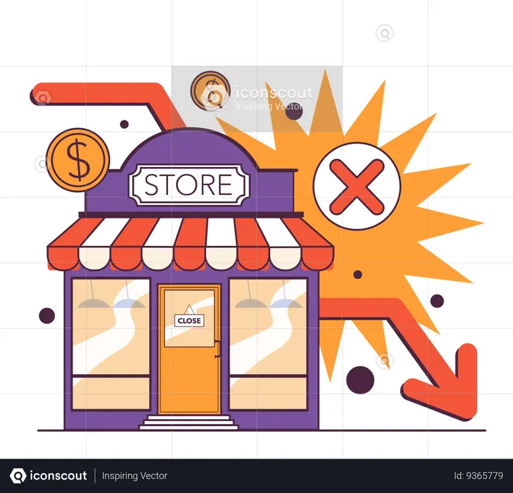 Wholesale and retail sales decline as a recession indicator Significant  Illustration