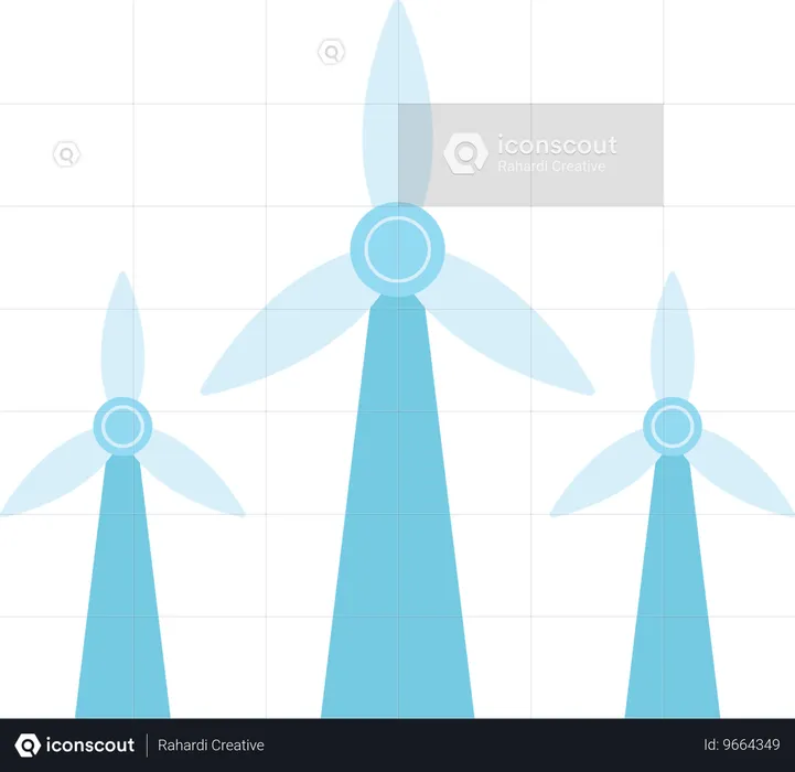 Wind energy  Illustration