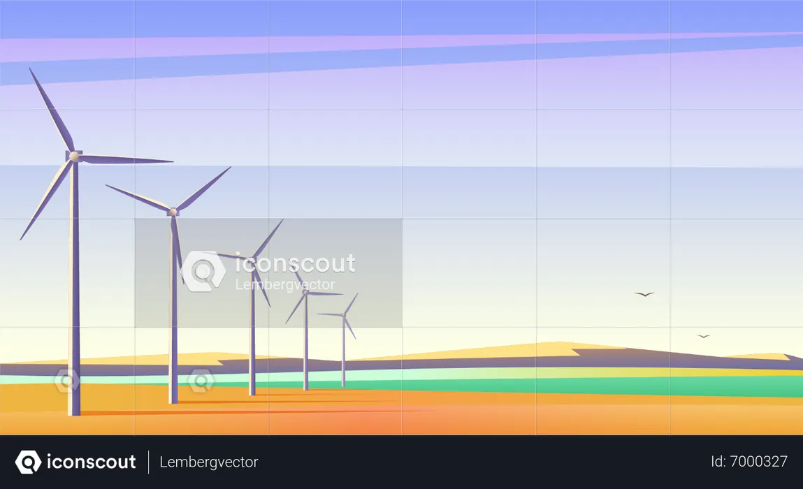 Windmill  Illustration
