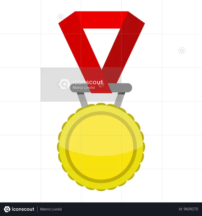 Winner Medal  Illustration