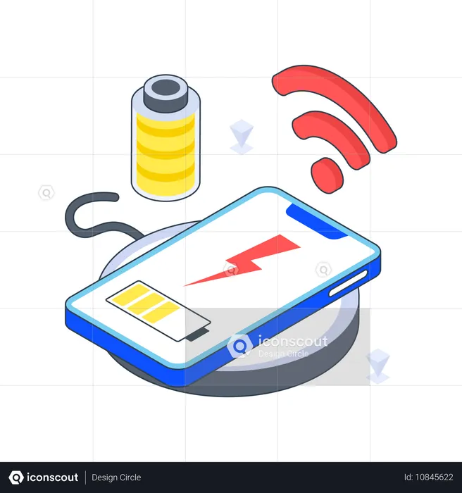 Wireless Charger  Illustration