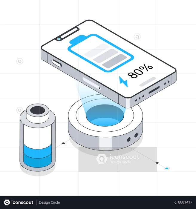 Wireless Charger  Illustration