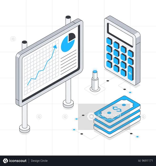 Wirtschaftswachstum  Illustration