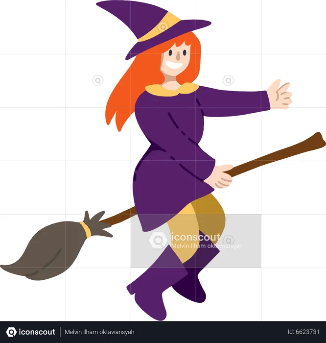 Witch  Illustration