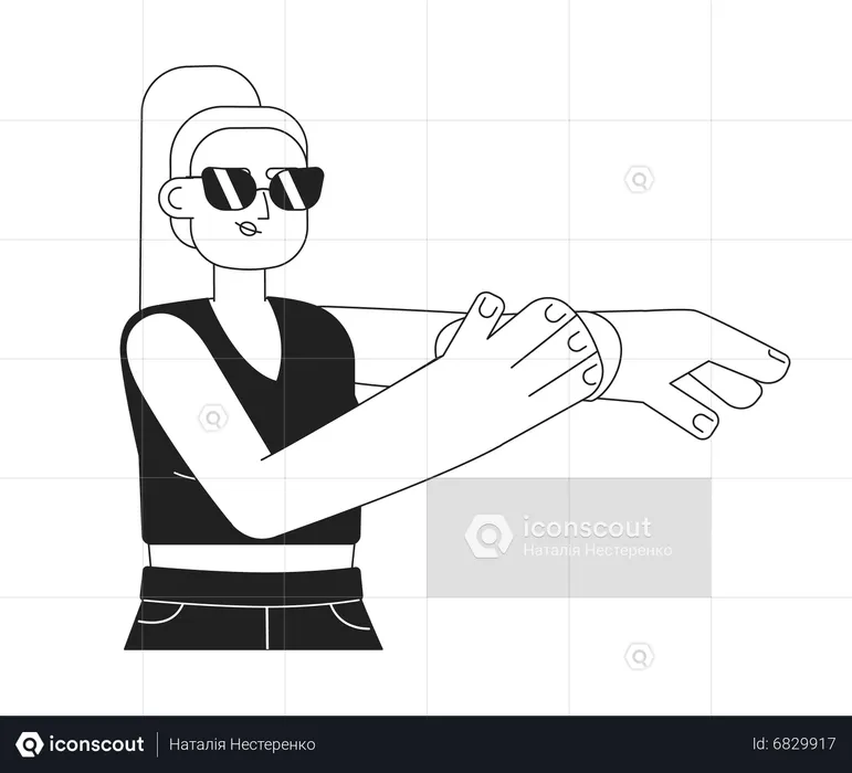 Woman applying sunscreen lotion  Illustration