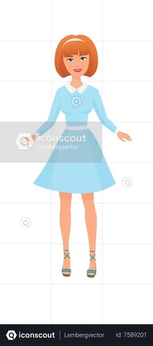 Woman Avatar  Illustration