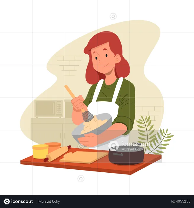 Food cooking apron kitchen design clothes Vector Image