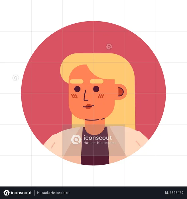 Woman employee  Illustration