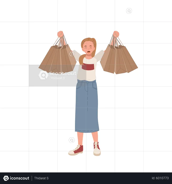 Premium Vector  Shopping bag illustration vector
