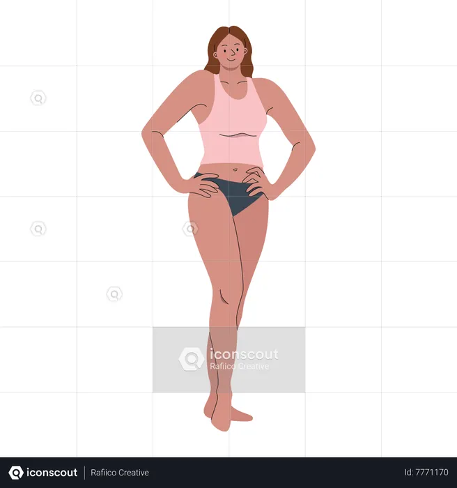 Premium Vector  Vector doodle illustration of women underwear