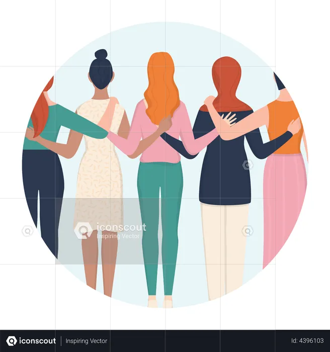 Women empowerments  Illustration