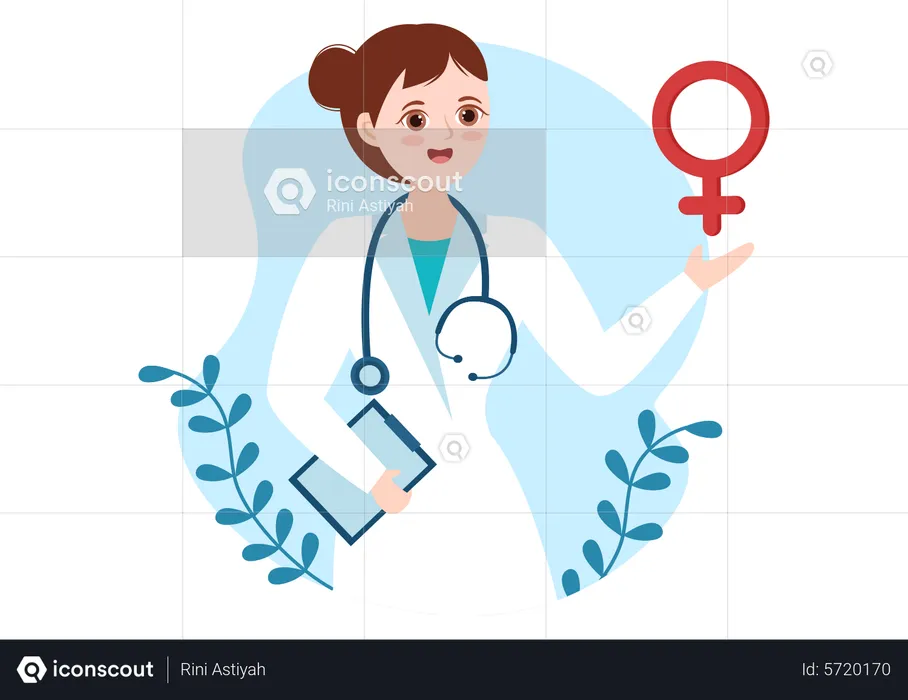 Women Physicians Day  Illustration