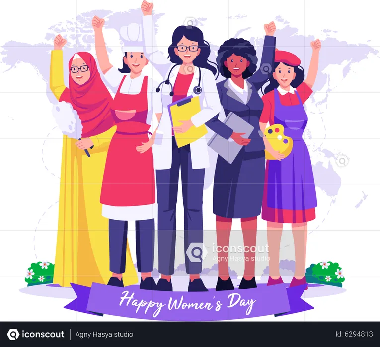 Women's Day  Illustration