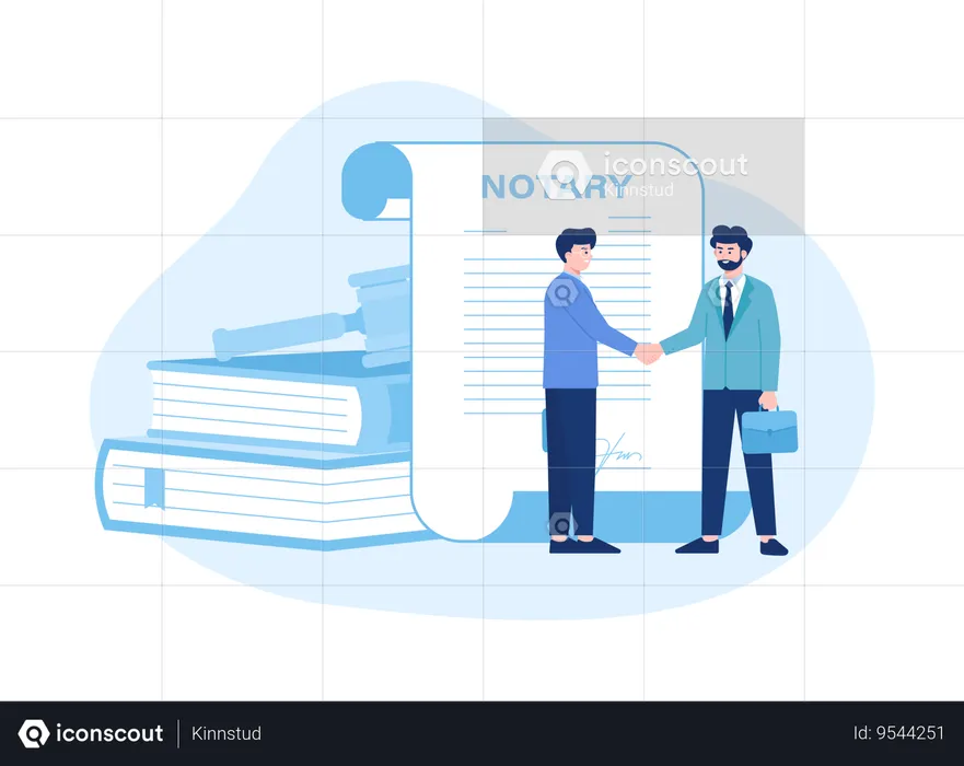Work agreement  Illustration