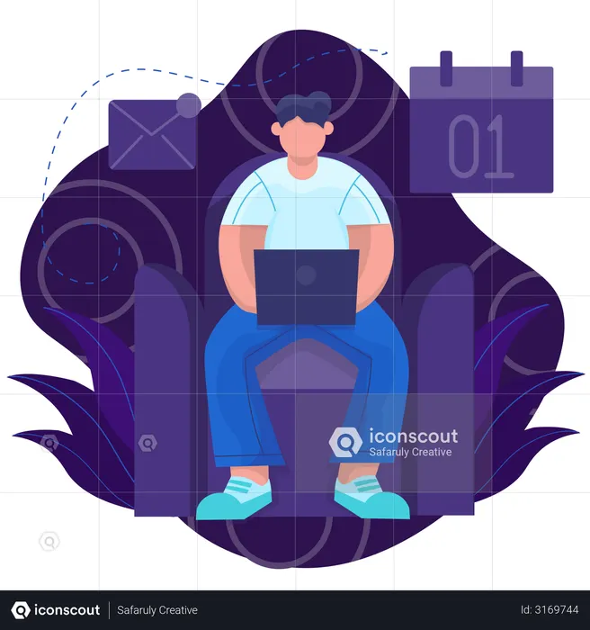 Work Deadline  Illustration