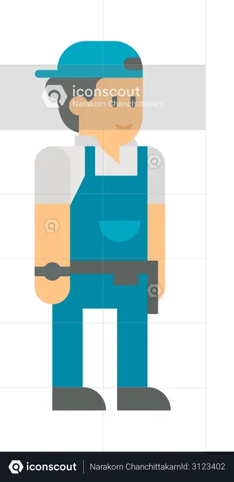 Worker  Illustration