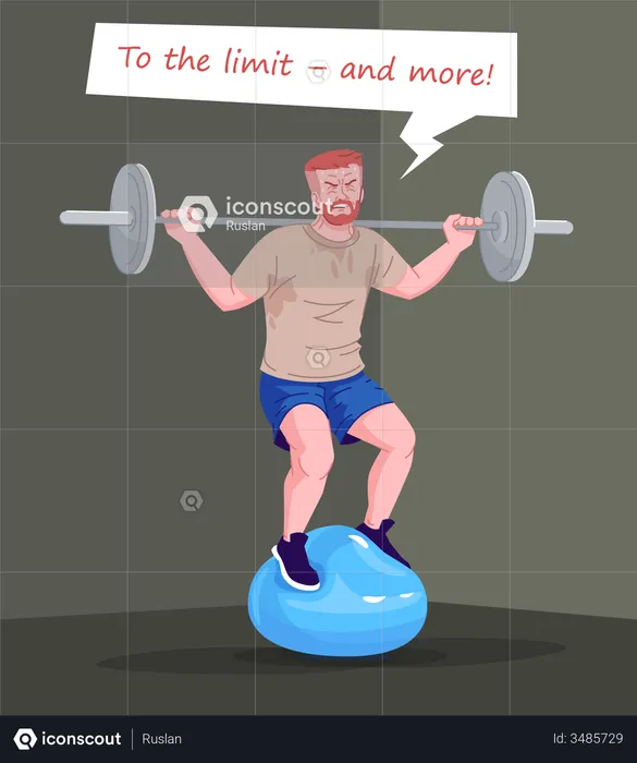 Workout dependence  Illustration