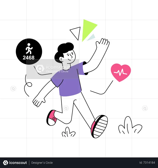 Workout Tracker  Illustration