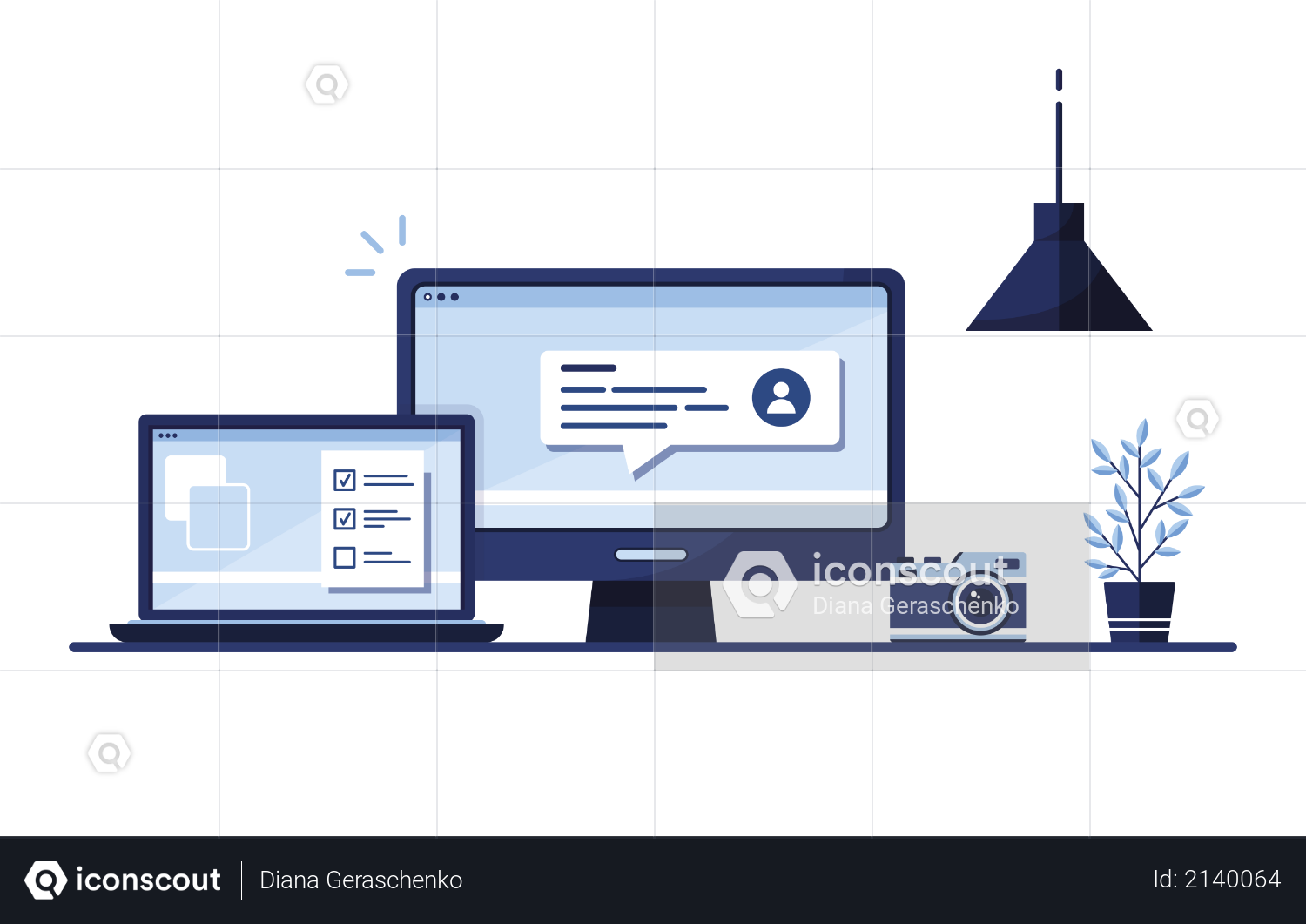 Workplace Illustration