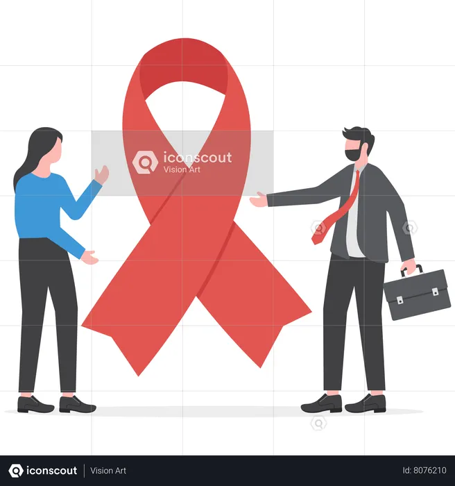 World Aids Day  Illustration