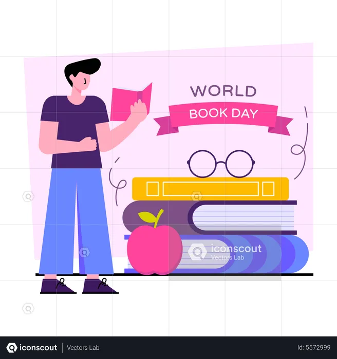 World Book Day  Illustration