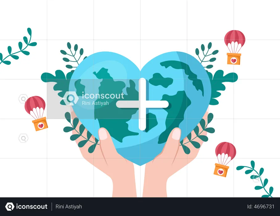 World Charity Day  Illustration