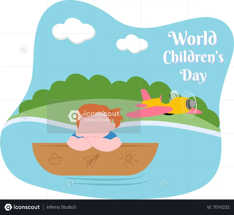 World Childrens Day  Illustration