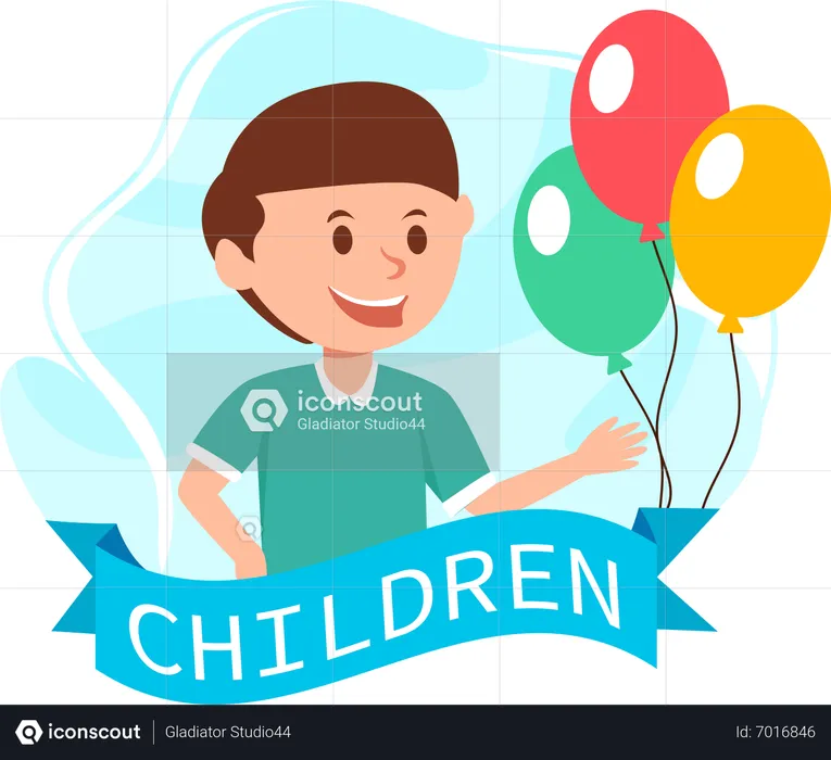 World Children's Day  Illustration