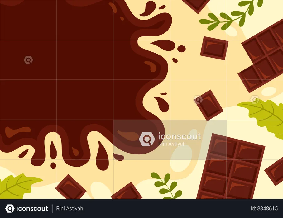 World Chocolate Day  Illustration