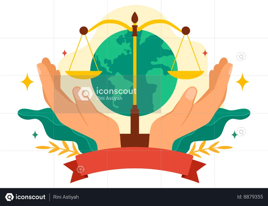 World Day Of Social Justice  Illustration