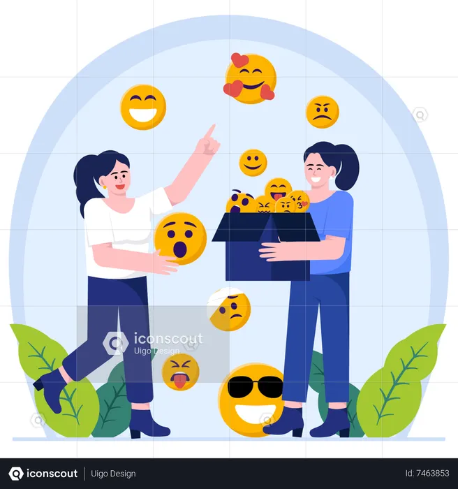 World Emoji Day Emoji Illustration