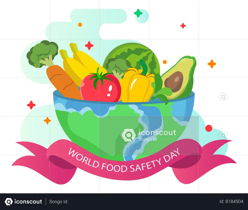 World Food Safety  Illustration