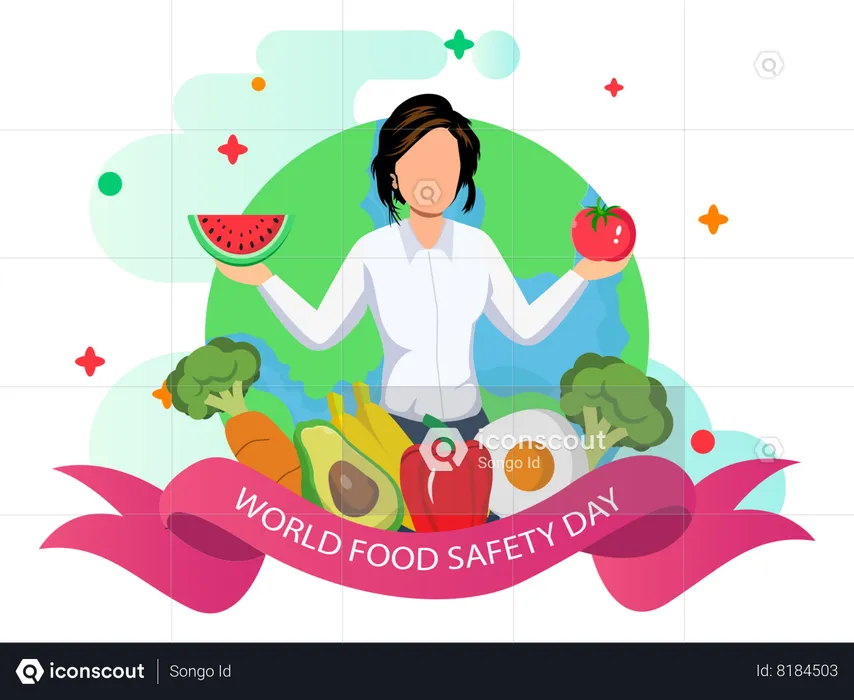 World Food Safety Day  Illustration